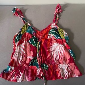 Beautiful Colorful Express Floral Top